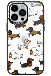 Scary Dachshund (Transparent) - Apple iPhone 14 Pro Max