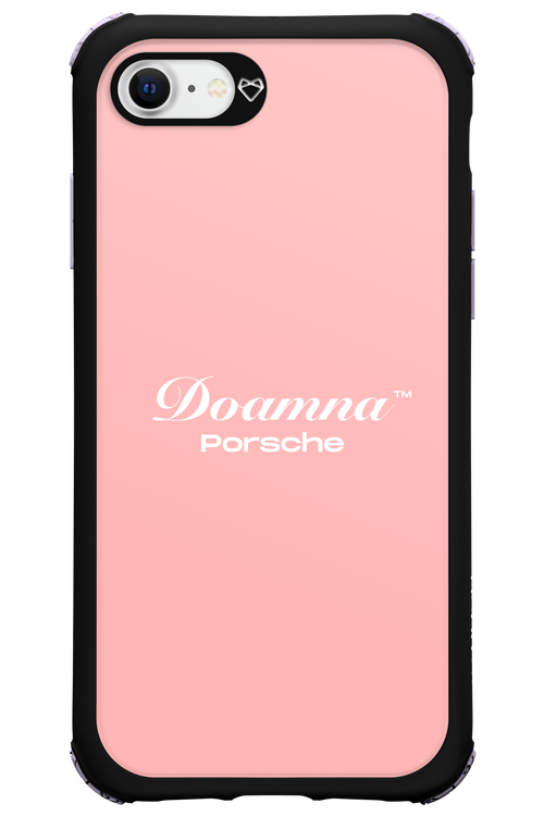 Doamna Porsche (pink) - Apple iPhone 8
