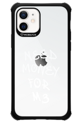 Need M3 Transparent White - Apple iPhone 12