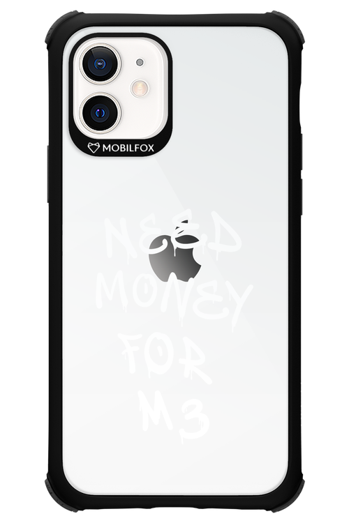 Need M3 Transparent White - Apple iPhone 12