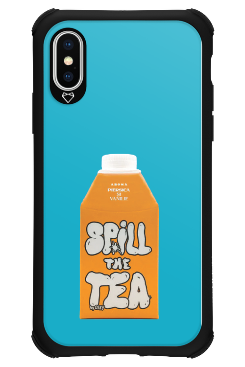 Yellow Splash - Apple iPhone X
