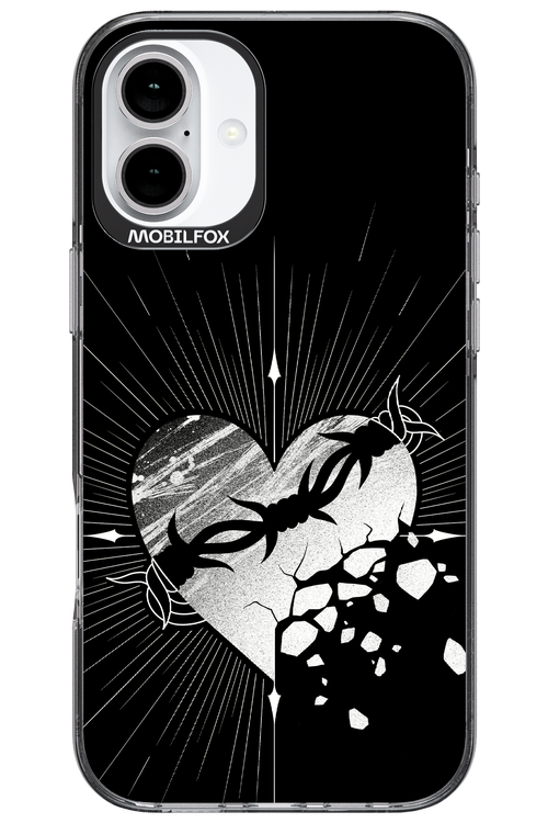 Fehér Szív 2.0 - Apple iPhone 16 Plus
