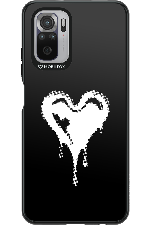 Heart Black - Xiaomi Redmi Note 10