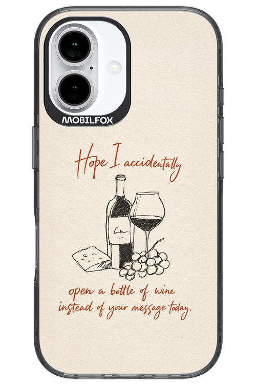 Bottle of wine 2.0 - Apple iPhone 16