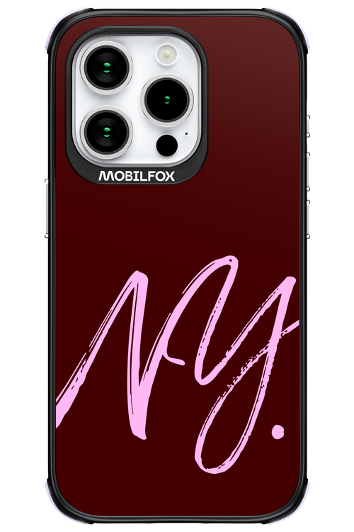 (Dark Blush) NY 2.0 - Apple iPhone 15 Pro