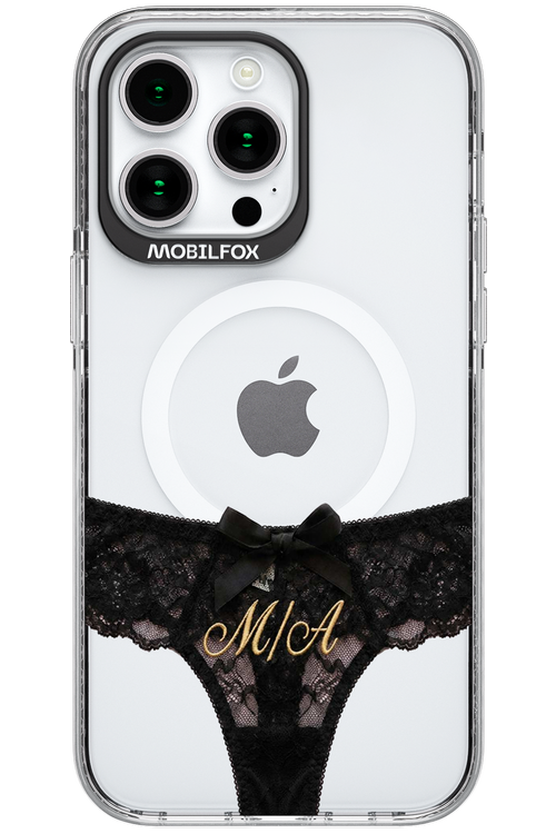 Black Panties Transparent 2.0 - Apple iPhone 15 Pro Max