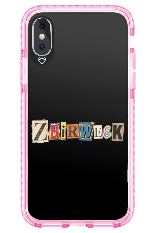 Zbirweek (black) 2.0 - Apple iPhone X