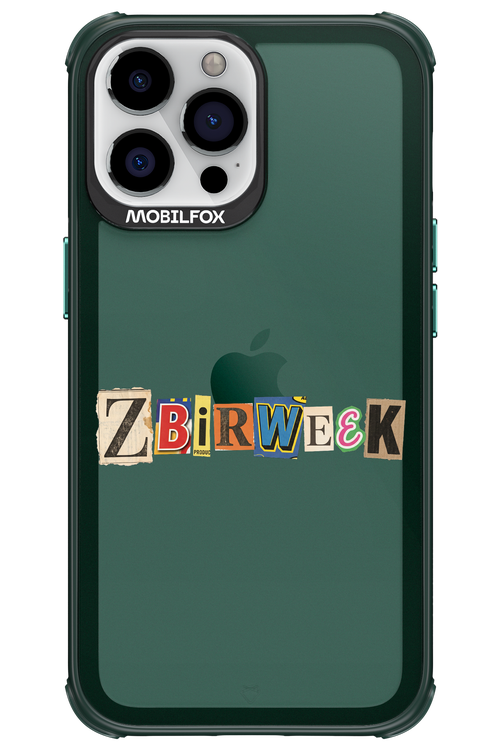 Zbirweek (transparent) 2.0 - Apple iPhone 13 Pro Max