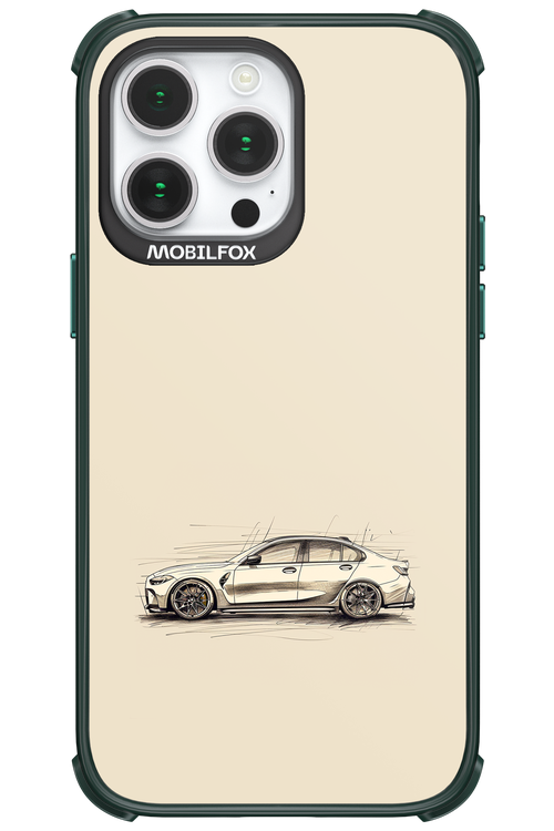 Sketch Car - Apple iPhone 14 Pro Max