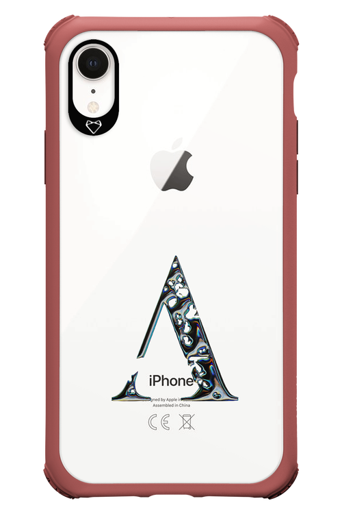 Azteca A Chrome Logo 2.0 - Apple iPhone XR