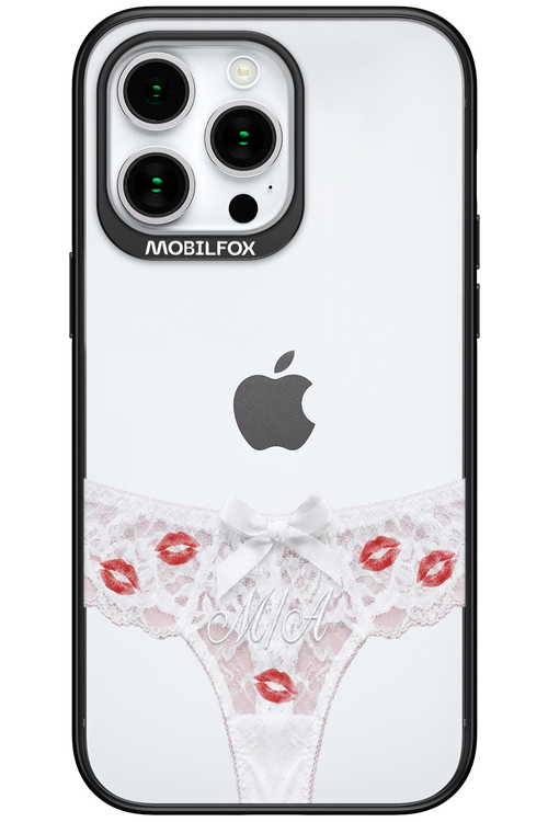 White Panties Transparent 2.0 - Apple iPhone 15 Pro Max