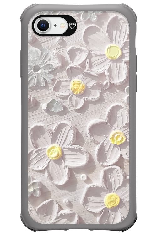 White Flowers 2.0 - Apple iPhone SE 2022