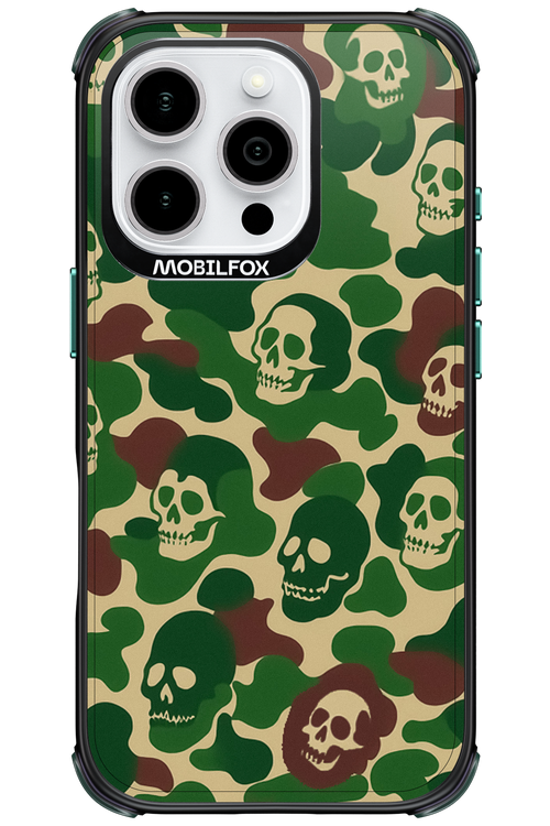 Camo Skull 2.0 - Apple iPhone 16 Pro