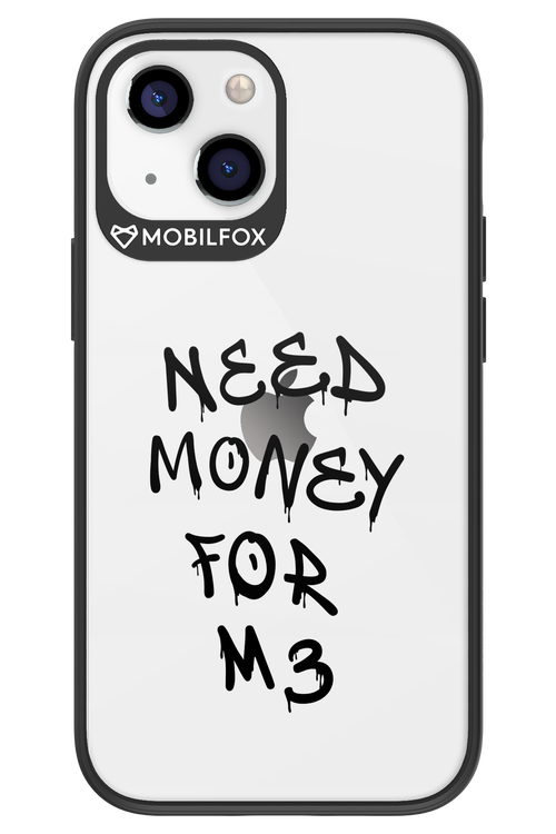 Need M3 Transparent Black - Apple iPhone 13 Mini