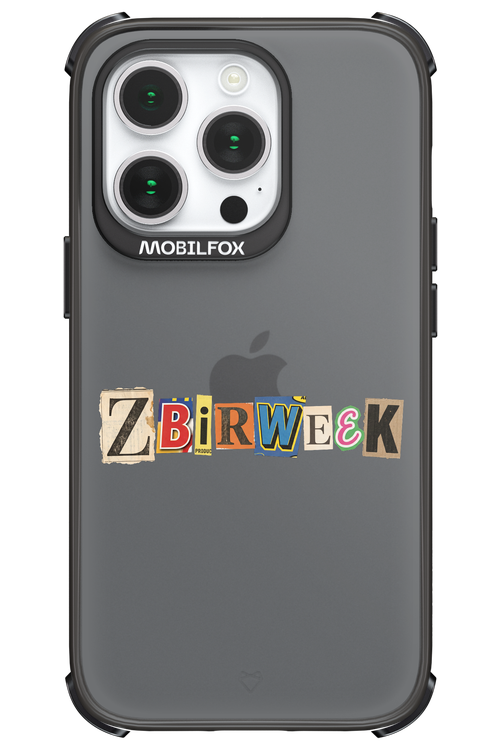 Zbirweek (transparent) 2.0 - Apple iPhone 14 Pro