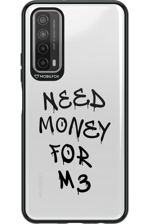 Need M3 Transparent Black - Huawei P Smart 2021