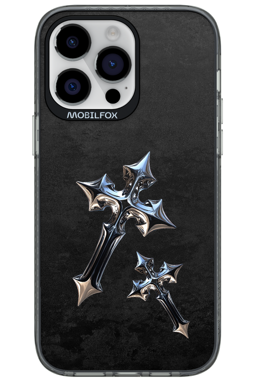 Chrome Crosses 2.0 - Apple iPhone 14 Pro Max