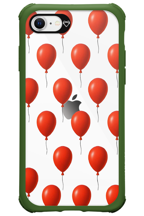 Red Balloons - Apple iPhone SE 2020