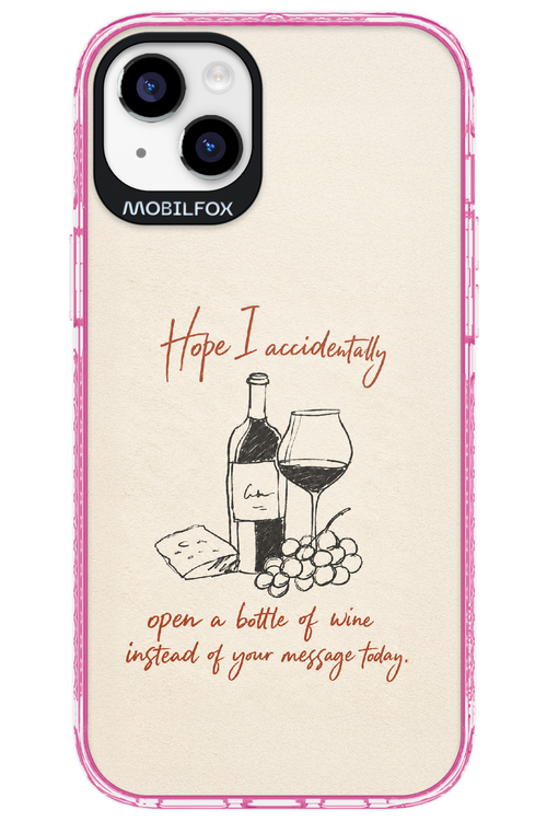 Bottle of wine 2.0 - Apple iPhone 14 Plus