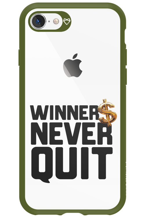Winners Never Quit - Apple iPhone 8