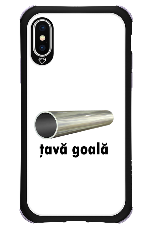 Țavă Goală White - Apple iPhone XS