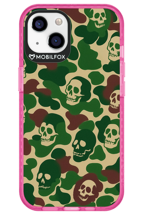 Camo Skull - Apple iPhone 13