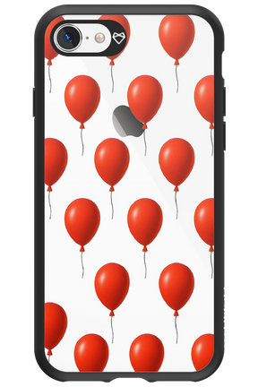 Red Balloons - Apple iPhone 8