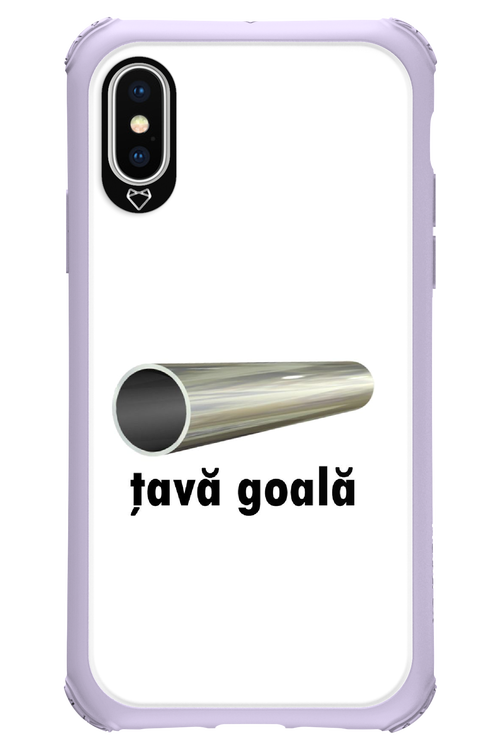 Țavă Goală White - Apple iPhone XS