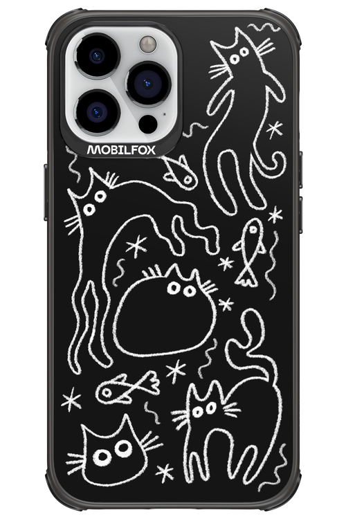 CHALK_CATS 2.0 - Apple iPhone 13 Pro Max