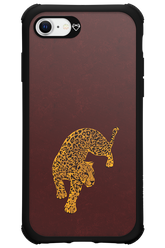 Burgundy Leopard - Apple iPhone 7