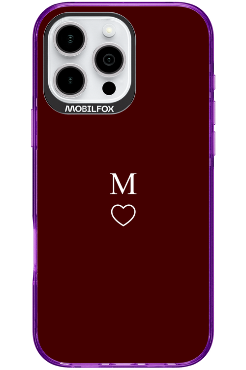 M Burgundia 2.0 - Apple iPhone 16 Pro Max
