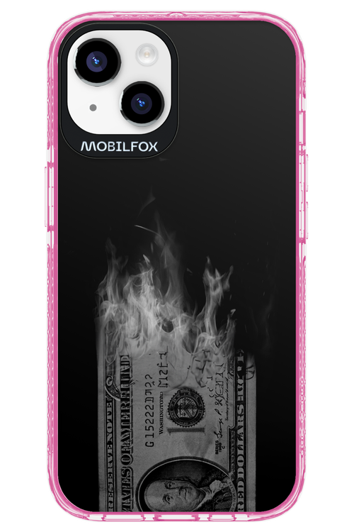 Money Burn B&W 2.0 - Apple iPhone 14