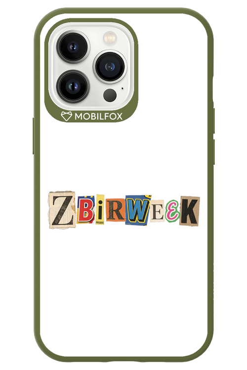 Zbirweek (white) 2.0 - Apple iPhone 13 Pro