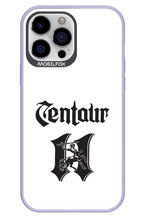 Centaur Logo White 2.0 - Apple iPhone 13 Pro Max