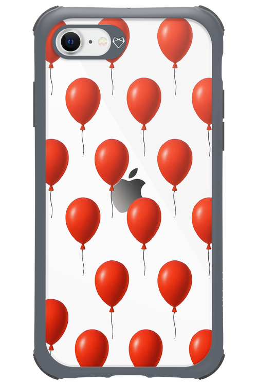 Red Balloons - Apple iPhone SE 2020