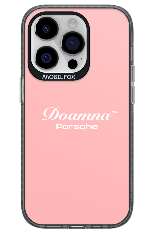Doamna Porsche (pink) - Apple iPhone 14 Pro
