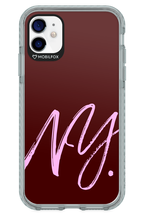 (Dark Blush) NY 2.0 - Apple iPhone 11