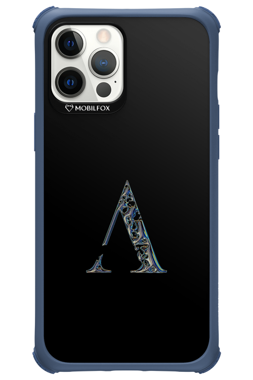 ⁠ ⁠Azteca A Chrome Logo - Apple iPhone 12 Pro Max