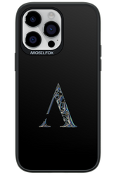 ⁠ ⁠Azteca A Chrome Logo - Apple iPhone 14 Pro Max