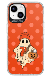 Ghost Girl (Orange) - Apple iPhone 14