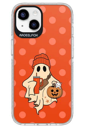 Ghost Girl (Orange) - Apple iPhone 14