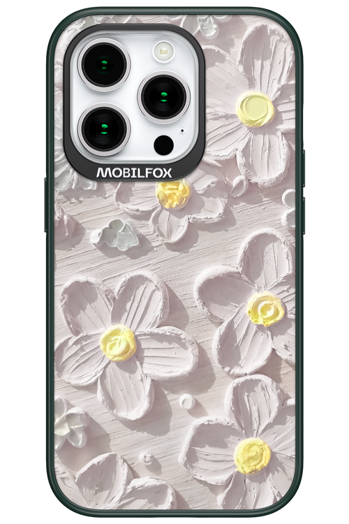 White Flowers 2.0 - Apple iPhone 15 Pro