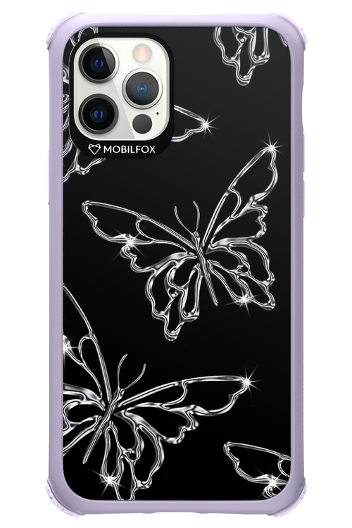 Silver Butterfly 2.0 - Apple iPhone 12 Pro