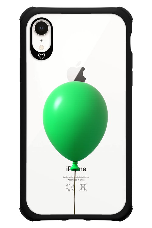 Green Balloon - Apple iPhone XR
