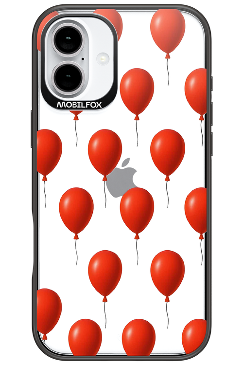 Red Balloons - Apple iPhone 16 Plus