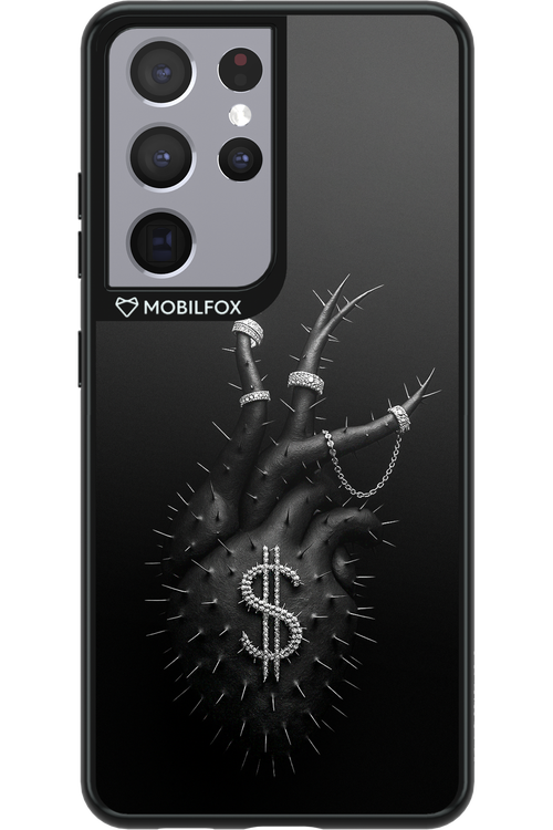 Black Heart - Samsung Galaxy S21 Ultra