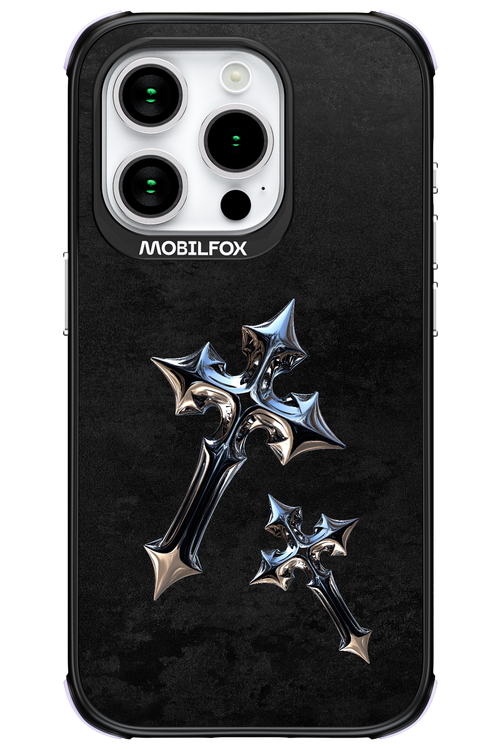 Chrome Crosses 2.0 - Apple iPhone 15 Pro