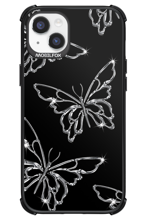 Silver Butterfly 2.0 - Apple iPhone 14 Plus