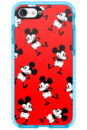 Iconic Mouse (red pattern) - Apple iPhone 7