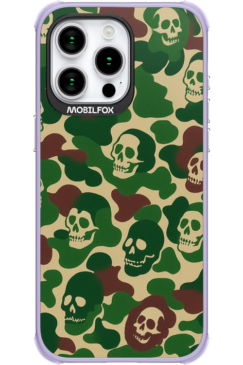 Camo Skull - Apple iPhone 15 Pro Max